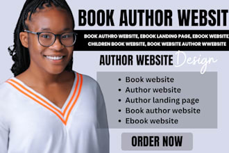 author website book author website author landing page