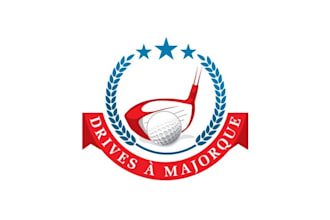 design golf club sports team logo
