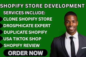 revamp clone or optimize your shopify store for max cro SEO and traffic