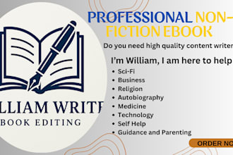 ghostwrite captivating fiction, nonfiction, and online course content