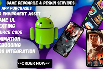 do professional editing, decompiling  and recompiling of apk files