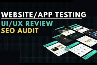 do user beta testing and review your website or app and give feedback