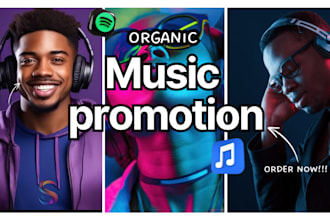 do spotify amazon itunes soundcloud music promotion to grow organic listeners
