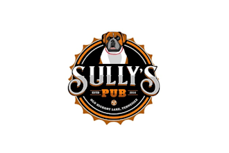 design attend luxurious pub or bar logo