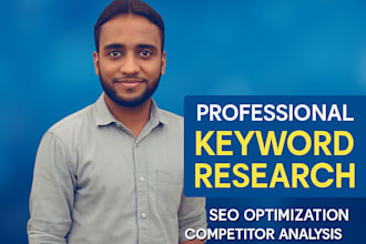 expert keyword research for SEO, youtube, amazon, and blogs