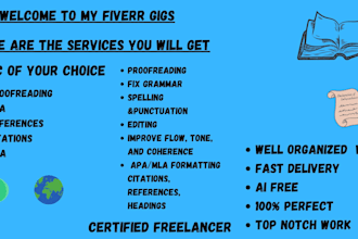 edit and format medical, healthcare, nursing research projects and summaries
