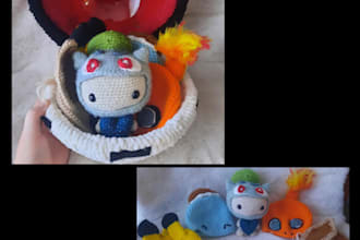 crochet a beloved pet, or favorite character
