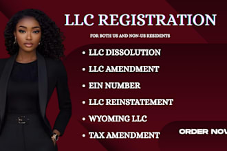 do llc amendment, llc dissolution, llc reinstatement, llc address change