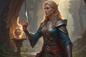 paint your fantasy dnd character illustration