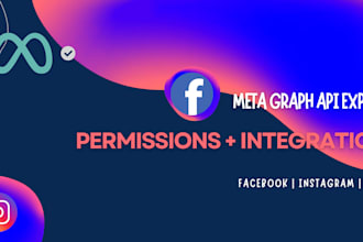 help you get facebook, instagram meta graph API permissions