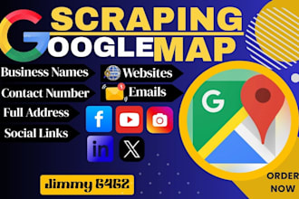 scrape b2b leads from google maps with verified contact info
