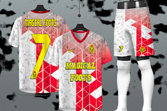 design professional custom football kits and jerseys