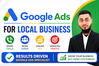 be your google PPC ads campaign manager for local business
