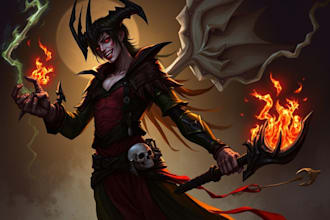 do fantasy horror characters or fantasy character