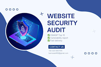 scan your website for common vulnerabilities like XSS, sql and owasp top 10