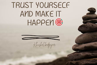 design motivational quote images for social media posts