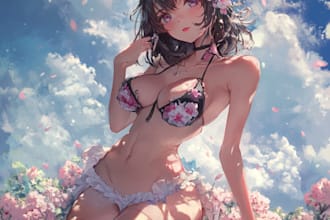 do your story into comic, manga, or anime style