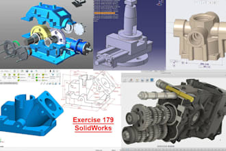 2d 3d cad fusions 360 inventor model solidworks 3d hard surface catia 2d drawing