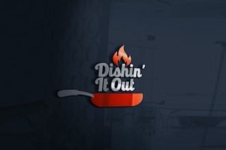 design comedy cooking show logo