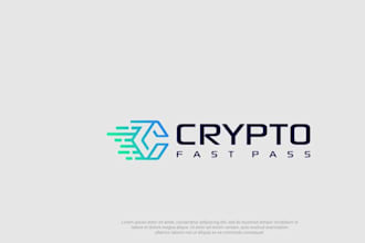 design a powerful crypto, cybersecurity, or tech logo for your brand