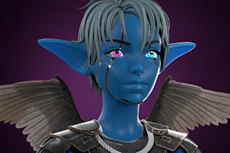 design 3d nft characters and custom nft art collections