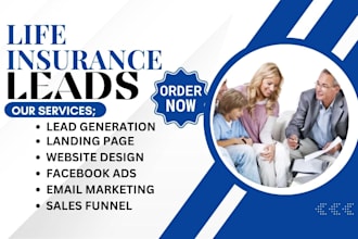 life insurance leads, website, insurance leads, website, aged leads, website
