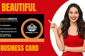 design business card, letterhead, and stationery items