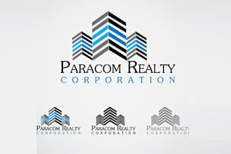design a modern and professional real estate property logo
