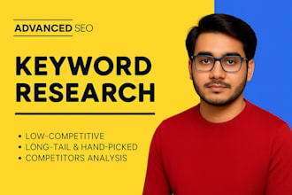 do advanced SEO keyword research and competitor analysis