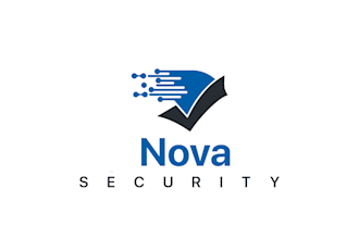 make a high tech crypto security and technology logo design
