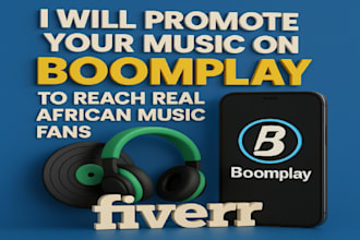 promote your music on boomplay to reach real african music fans