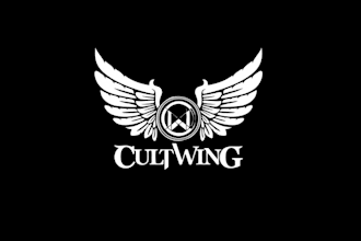 design awesome cult wing logo