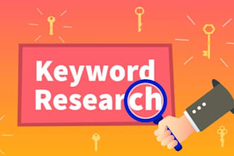 conduct keyword research for SEO in any niche