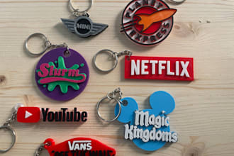 design 3d lightbox, keychain, 3d text, 3d logo coasters stl, 3mf files printing