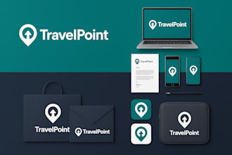 create a company logo design, corporate branding, brand style guide
