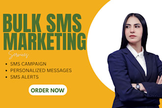 send bulk SMS, text message marketing to your targeted audience with twilio