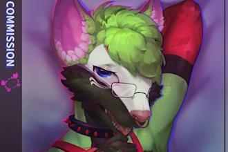 create a furry oc or a body pillow for you