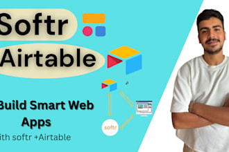 create a powerful web app with softr or glide and airtable