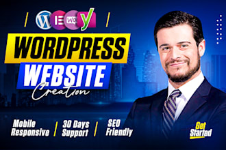 create, redesign, duplicate or revamp wordpress website, woocommerce website