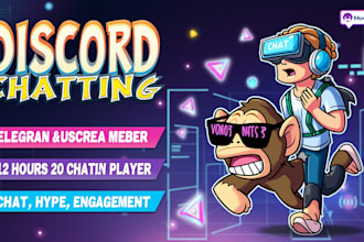 be your telegram community manager discord server telegram ,telegram chatter