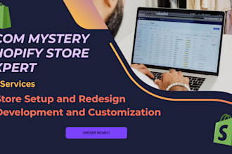 do shopify store design, shopify store customization