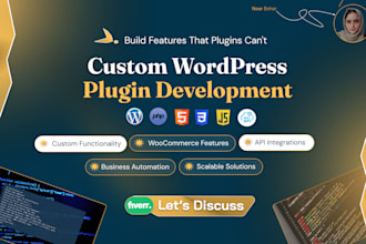 develop custom wordpress plugin and functionality