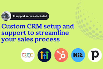 setup your hubspot crm gohighlevel crm zoho convertkit