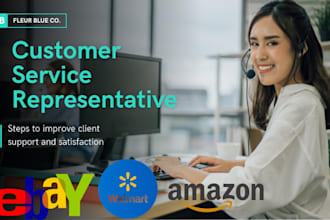 be your customer representative, english chat or call agent