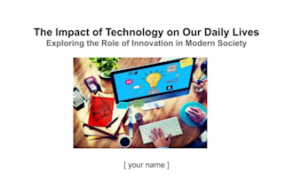 create a clean and professional google slides presentation