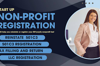 help you reinstate or register your 501c3 nonprofit fast
