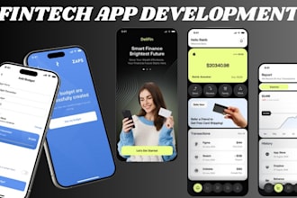 develop fintech app payment app money transfer app neobank app wallet app