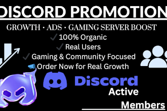 discord promotion, discord ads, discord server growth, gaming server promotion