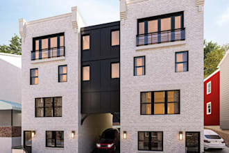 remodel house property, villa cgi exterior, 2d 3d plan, apartment, terrain model