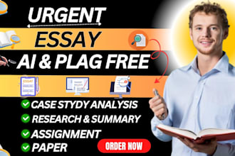 do assignment, case study analysis, essay writing, apa paper and summary